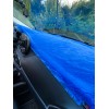 Yumuşak Tüylü Oto Torpido Bagaj Üstü Örtü Peluş Halı Mavi 150x40cm