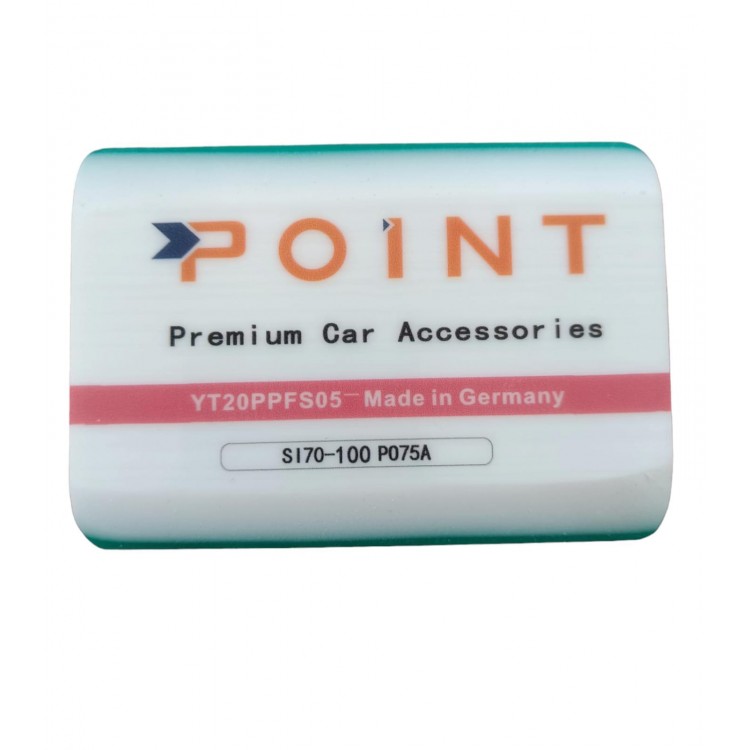 Point PPF/TPH Silikon Çekçek Ragle Cam Filmi Çekme Uygulama Aparatı Kare Yeşil 10x7cm P075A