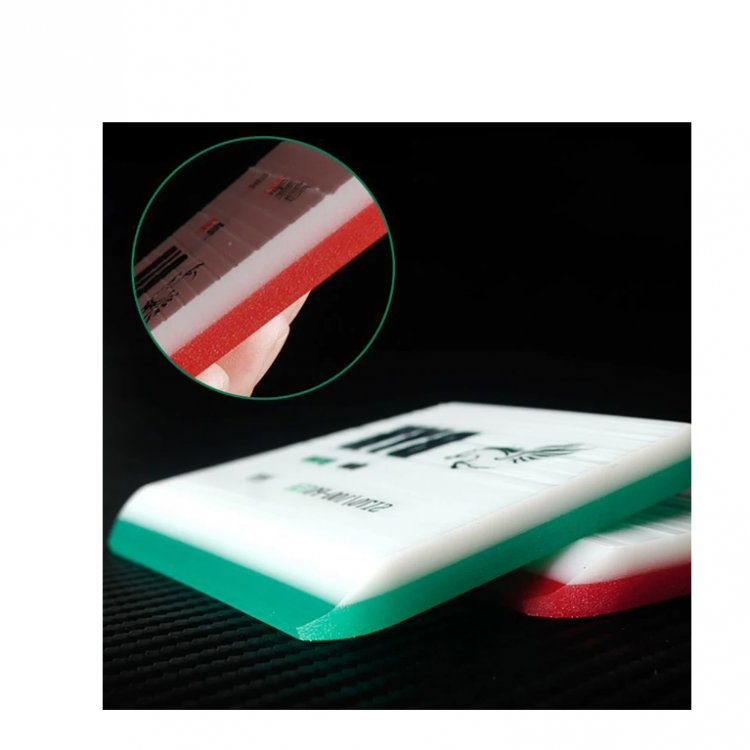 Point PPF/TPH Silikon Çekçek Ragle Cam Filmi Çekme Uygulama Aparatı Yeşil 10x7cm P075A