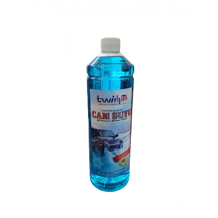 Antifrizli Şampuanlı Oto Araba Silecek Cam Suyu -20 1 Litre