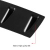 Mini Köpek Balığı Difüzör Plastik Arka Tampon Eki Parlak Siyah 58x15cm