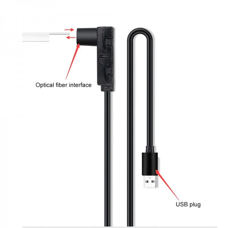 Kumandalı USB RGB Fiber Optik İp Neon Led Torpido Şeridi 3 Metre