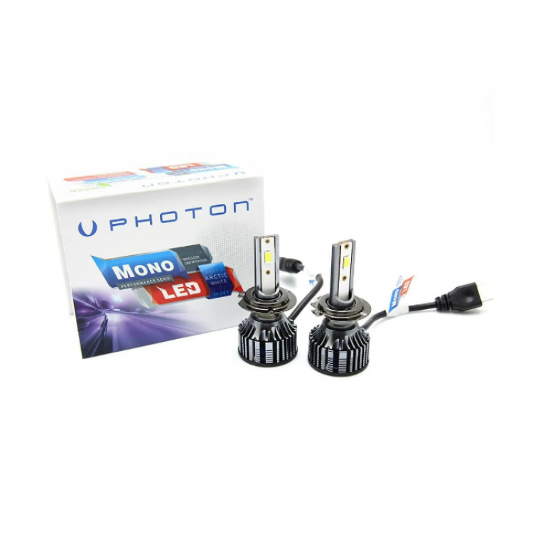 Photon Mono +3 Plus H7 Led Xenon Far Ampulü Buz Beyaz 12-24V