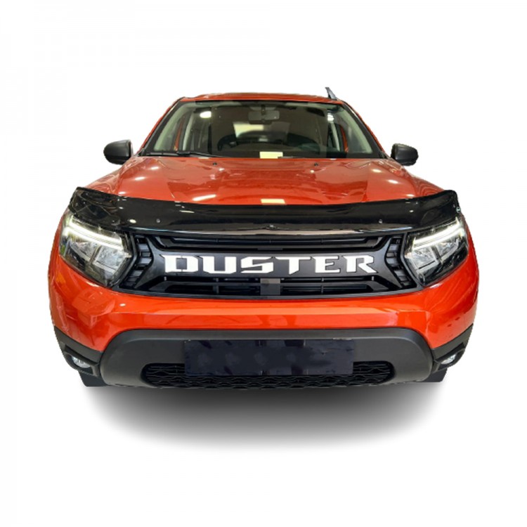 Dacia Duster 2018-2022 Led Işıklı Ön Panjur Siyah