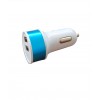 Işıklı Araç Çakmaklık Şarj Aleti Çift USB Girişli 2A 12-24v