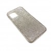 iPhone 12 Kristal Taşlı Bayan Telefon Kılıfı Gümüş