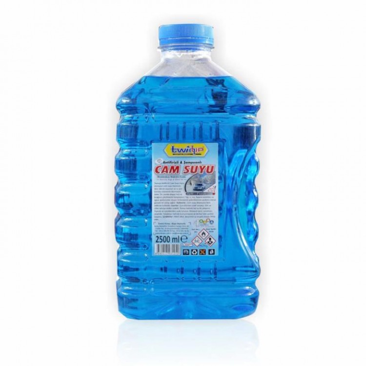 Antifrizli Şampuanlı Oto Araba Silecek Cam Suyu -20 2.5 Litre