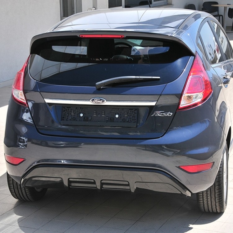 Ford Fiesta 2009-2016 ST Plastik Piano Black Arka Tampon Difüzör