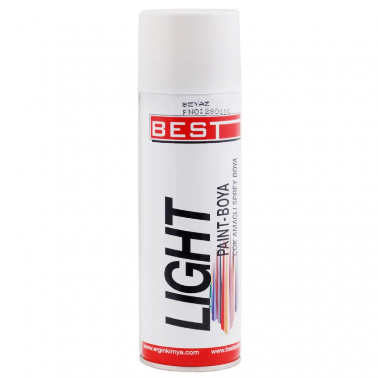 BEST Light Beyaz Sprey Boya 250 ml