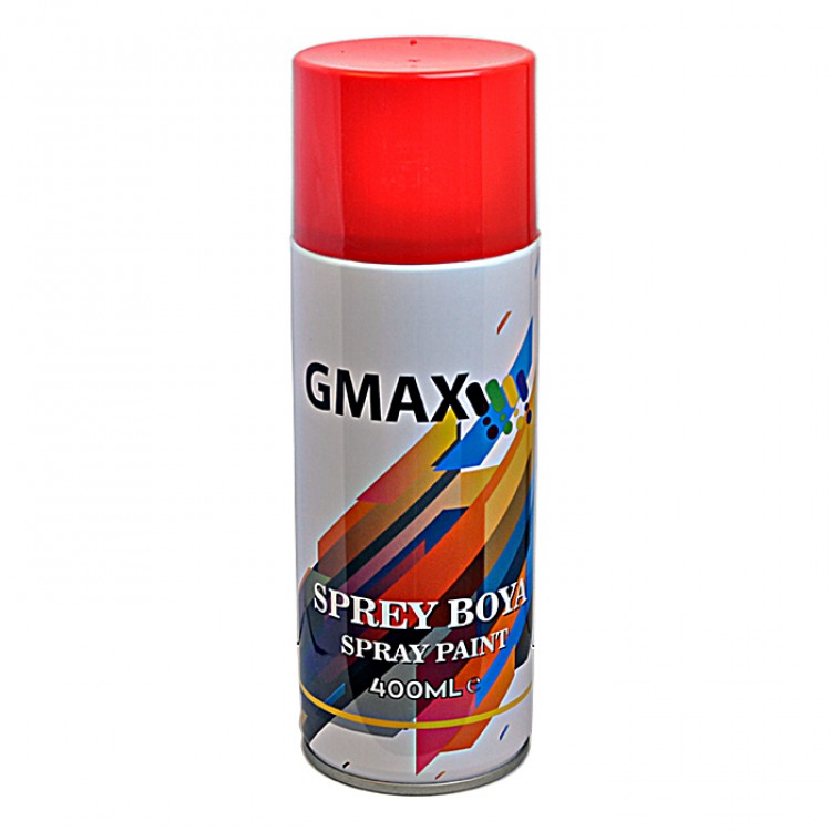 GMAX Kırmızı Sprey Boya 400 ml