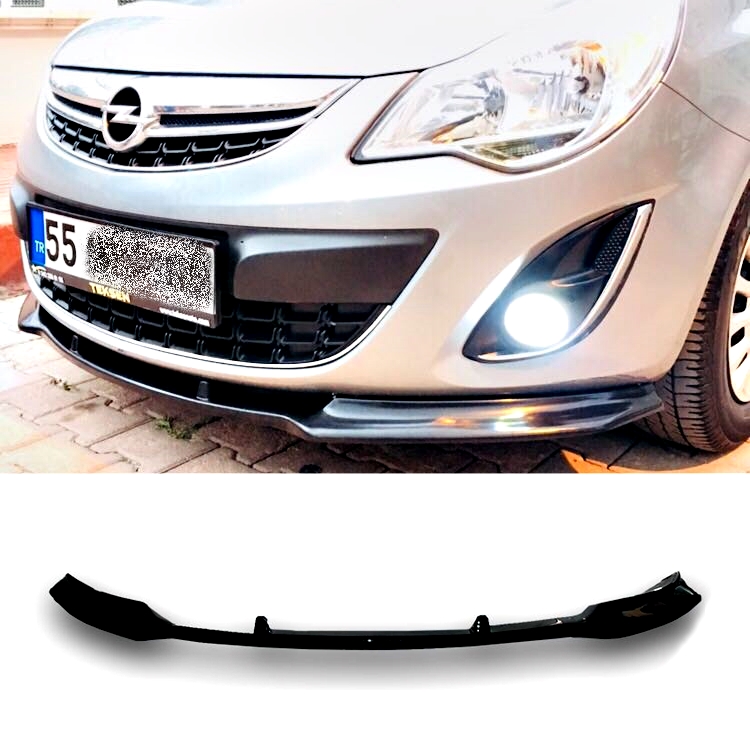 Opel Corsa D Piano Black Lip Ön Tampon Eki
