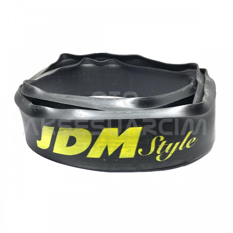 JDM Style Yazılı Ez Lip Ön Tampon Eki Siyah Sarı